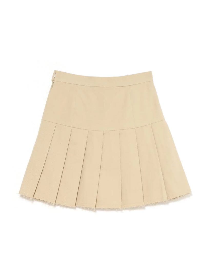 【Beige】 ANDMARY Blair trench pleats