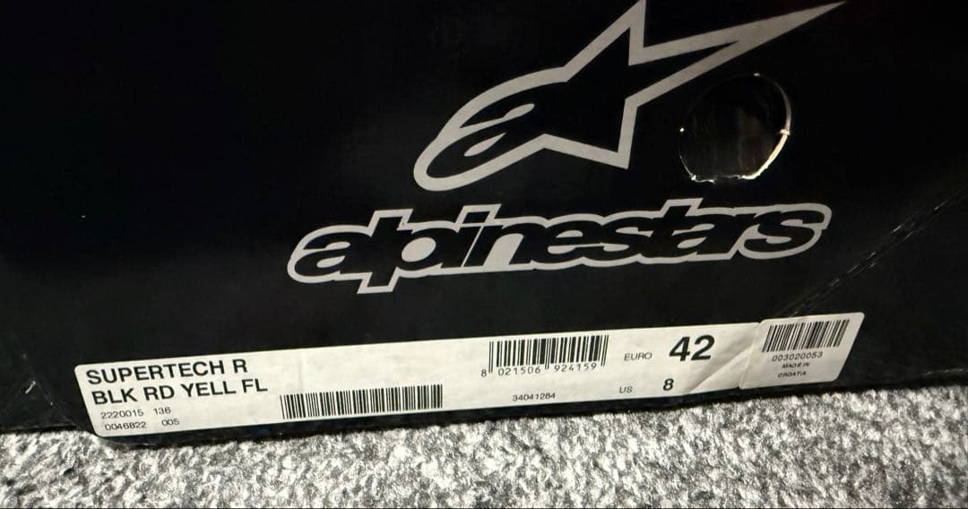 ドミノな感じな水割り アルパインスターズ スーパーテックR 26.5cm