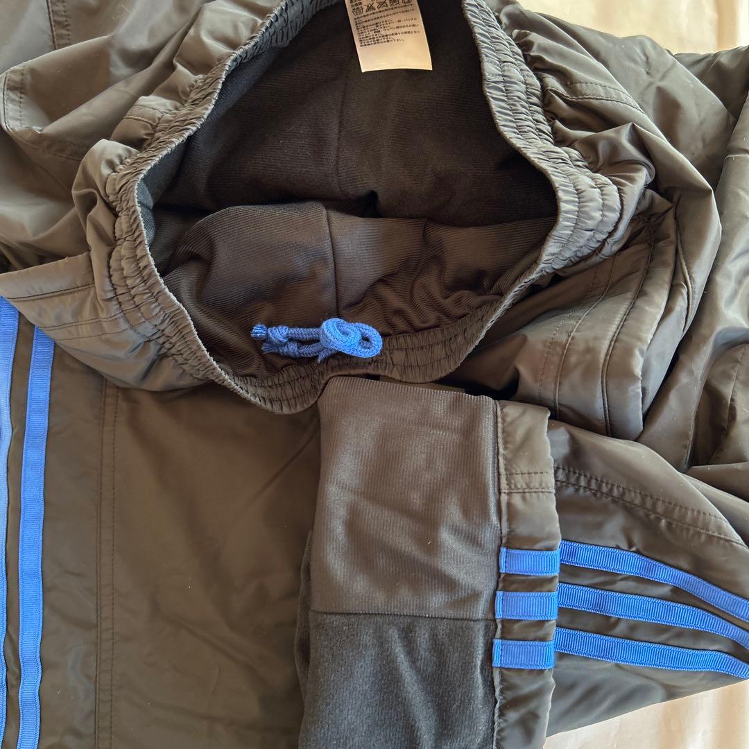 ★新品★アディダス 防寒ウェア アンサンブル【黒色 メンズＳ】