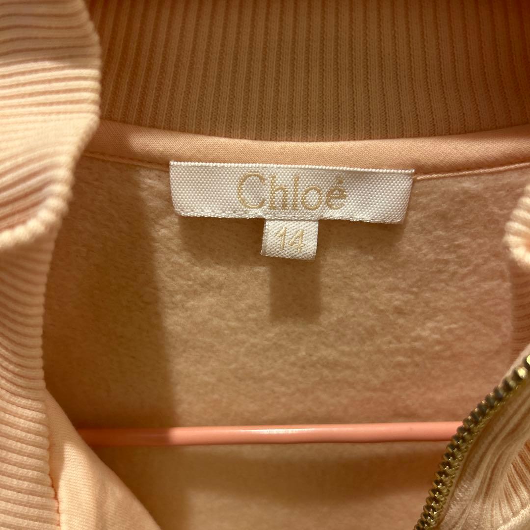Chloe♡ロゴジップハイネックワンピース♡14Y(160cm)最終値下