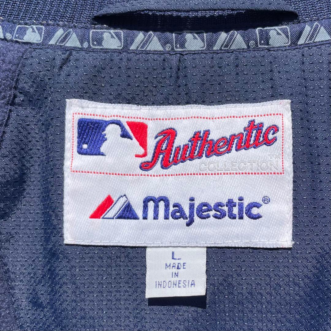 クリーブランド インディアンス 旧ロゴ Majestic 大きめ古着