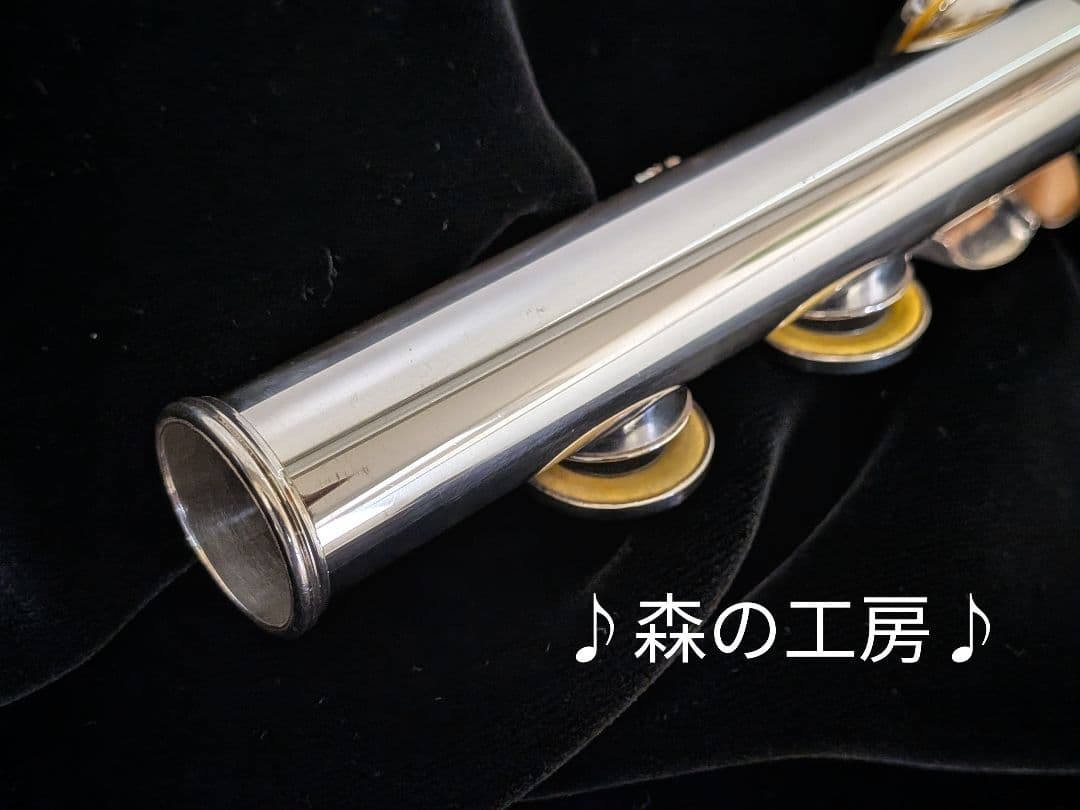 商談中【ゴマ】頭部管銀製　ヤマハフルート YFL311 Eメカ