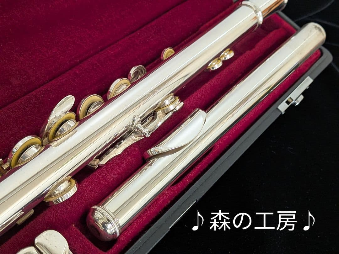 商談中【ゴマ】頭部管銀製　ヤマハフルート YFL311 Eメカ