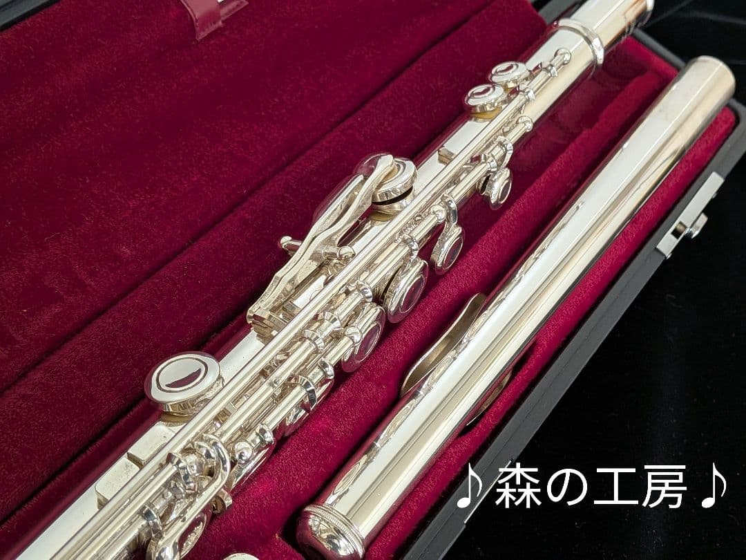 商談中【ゴマ】頭部管銀製　ヤマハフルート YFL311 Eメカ