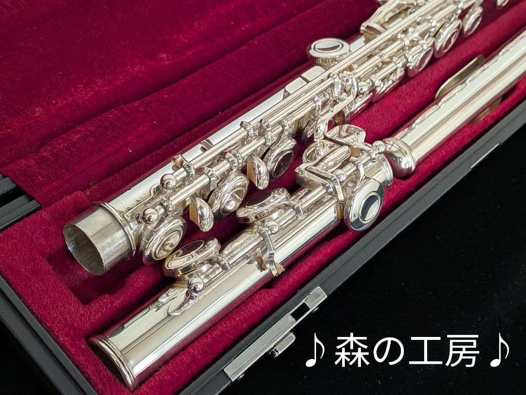 商談中【ゴマ】頭部管銀製　ヤマハフルート YFL311 Eメカ