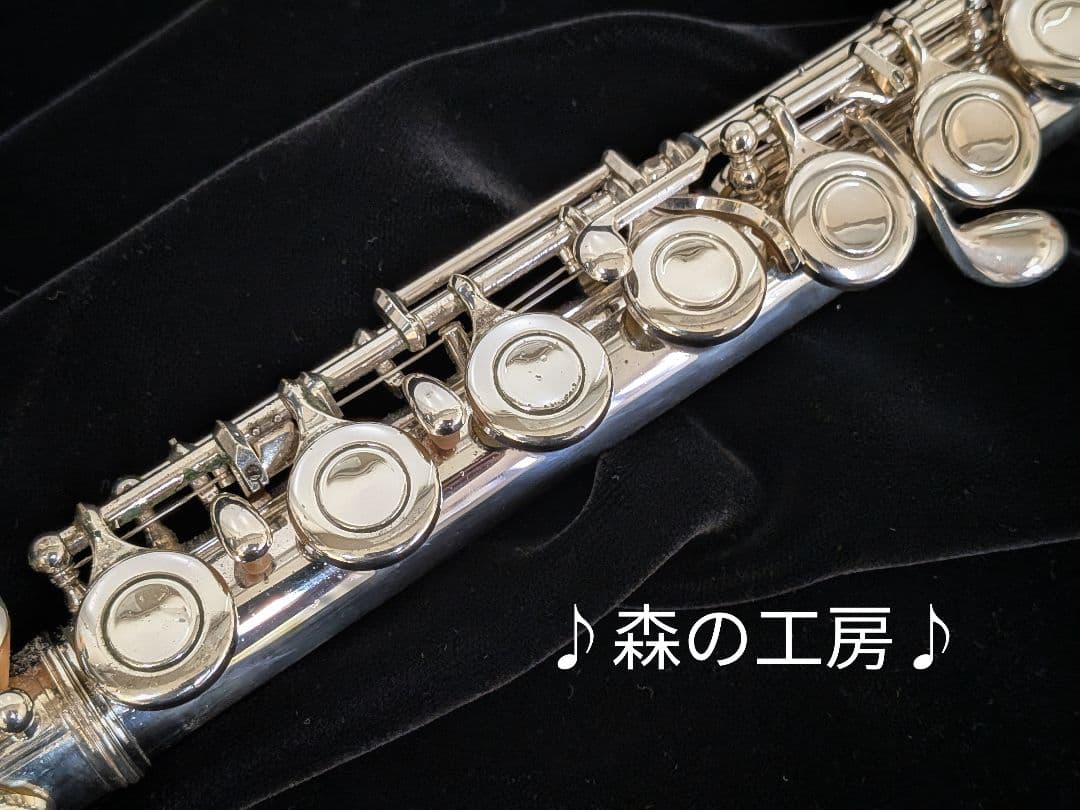 商談中【ゴマ】頭部管銀製　ヤマハフルート YFL311 Eメカ