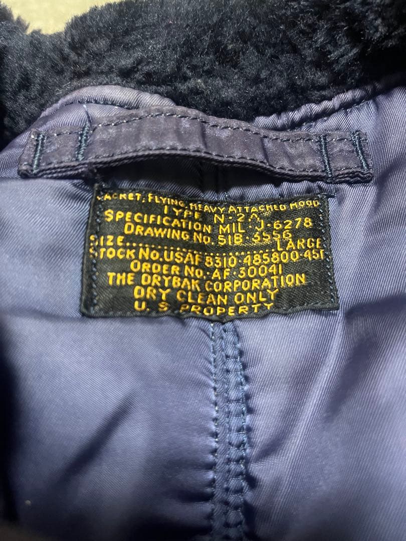 [実物] 超希少 N2A 50s THE DRYRAK CORPORATION