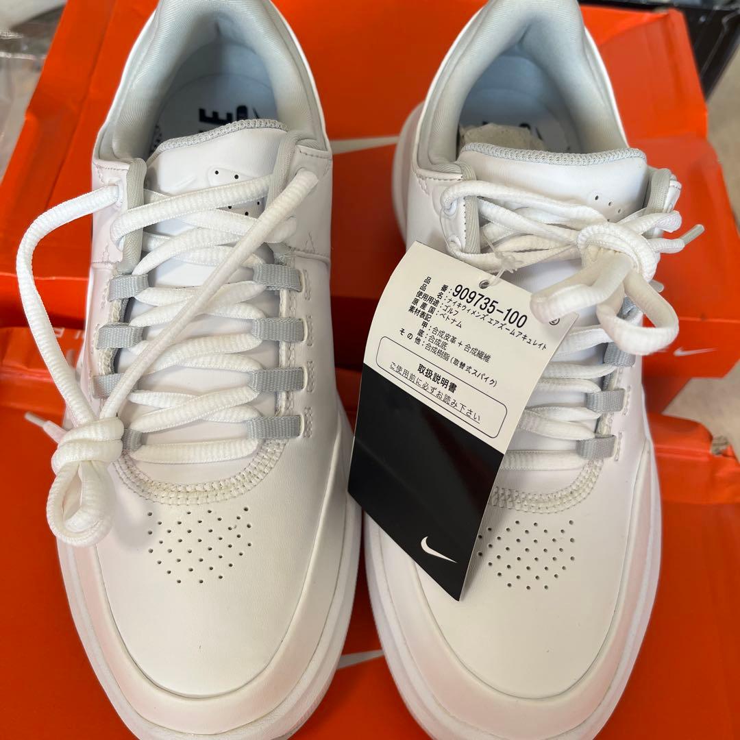 Nike ゴルフシューズ 909735-100 ホワイト　23.5cm 新品