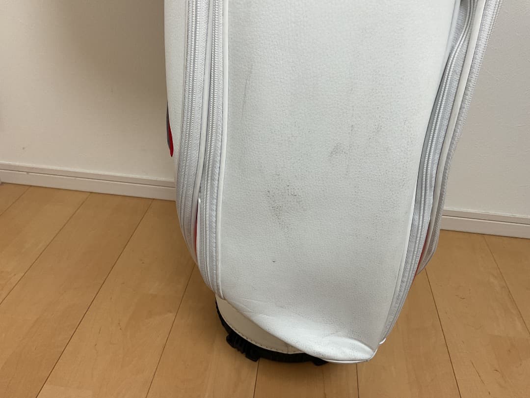 キャロウェイ　Callaway キャディバッグ　白赤青　中古品