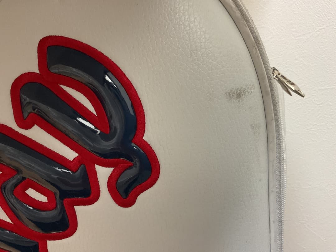 キャロウェイ　Callaway キャディバッグ　白赤青　中古品