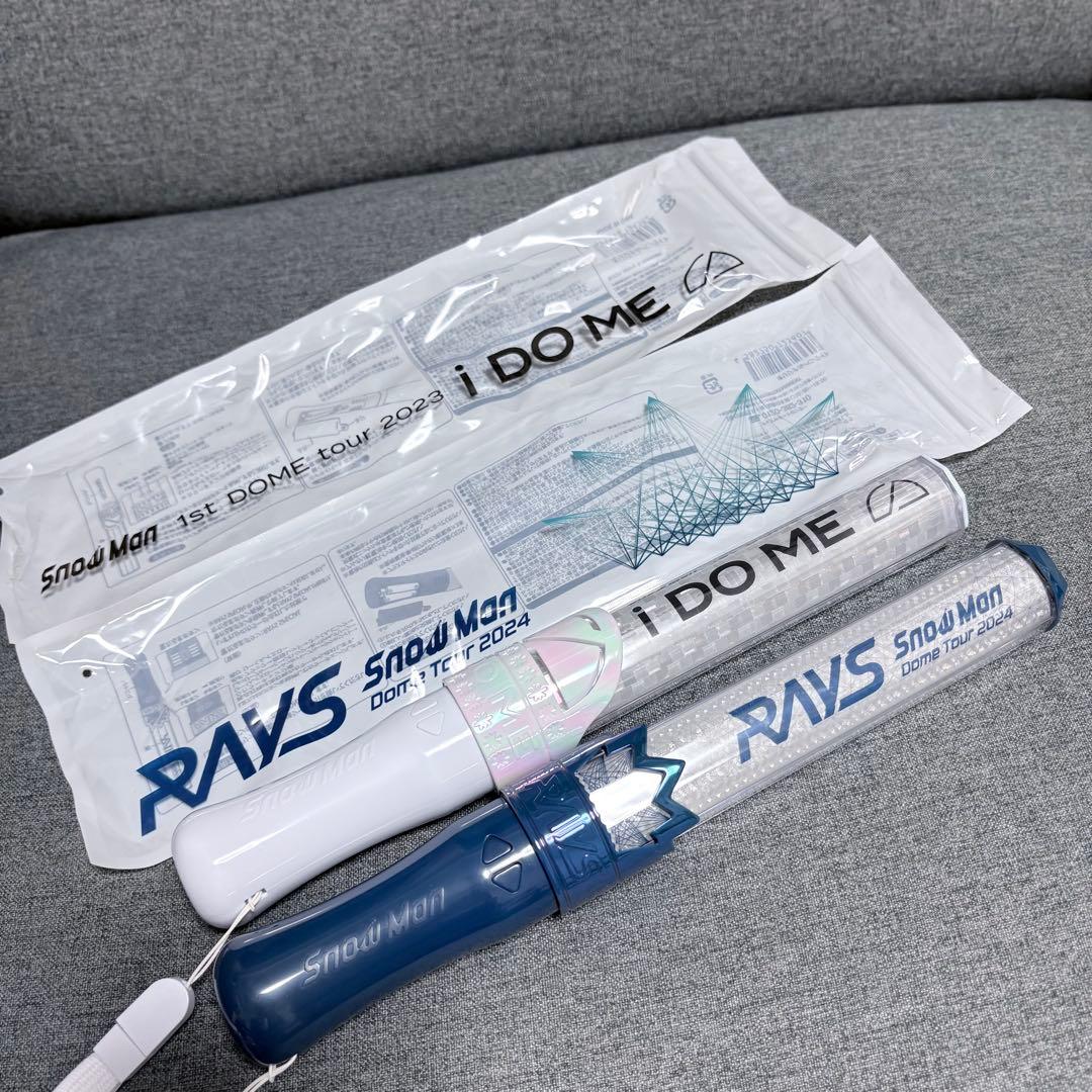 SnowMan ペンライト2本セット i DO ME/RAYS - メルカリ