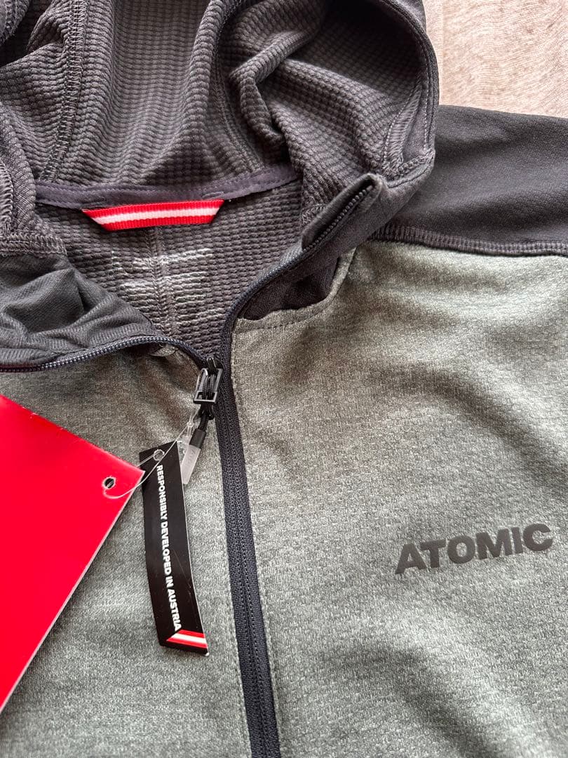 価格スポーツ - アトミック新品未使用パーカーMブラック&グレー H104346094