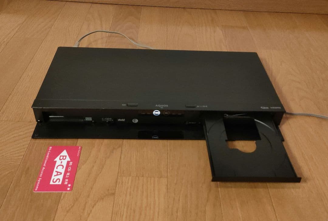 SHARP ブルーレイレコーダー BD-NW500 2016年製 リモコン付 ②