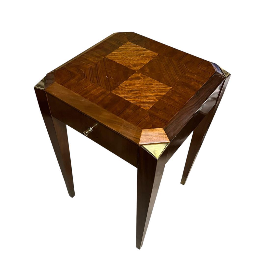 カリモク ドマーニ 最高峰 フォルザ エンドテーブル ダニエラ材 - メルカリ