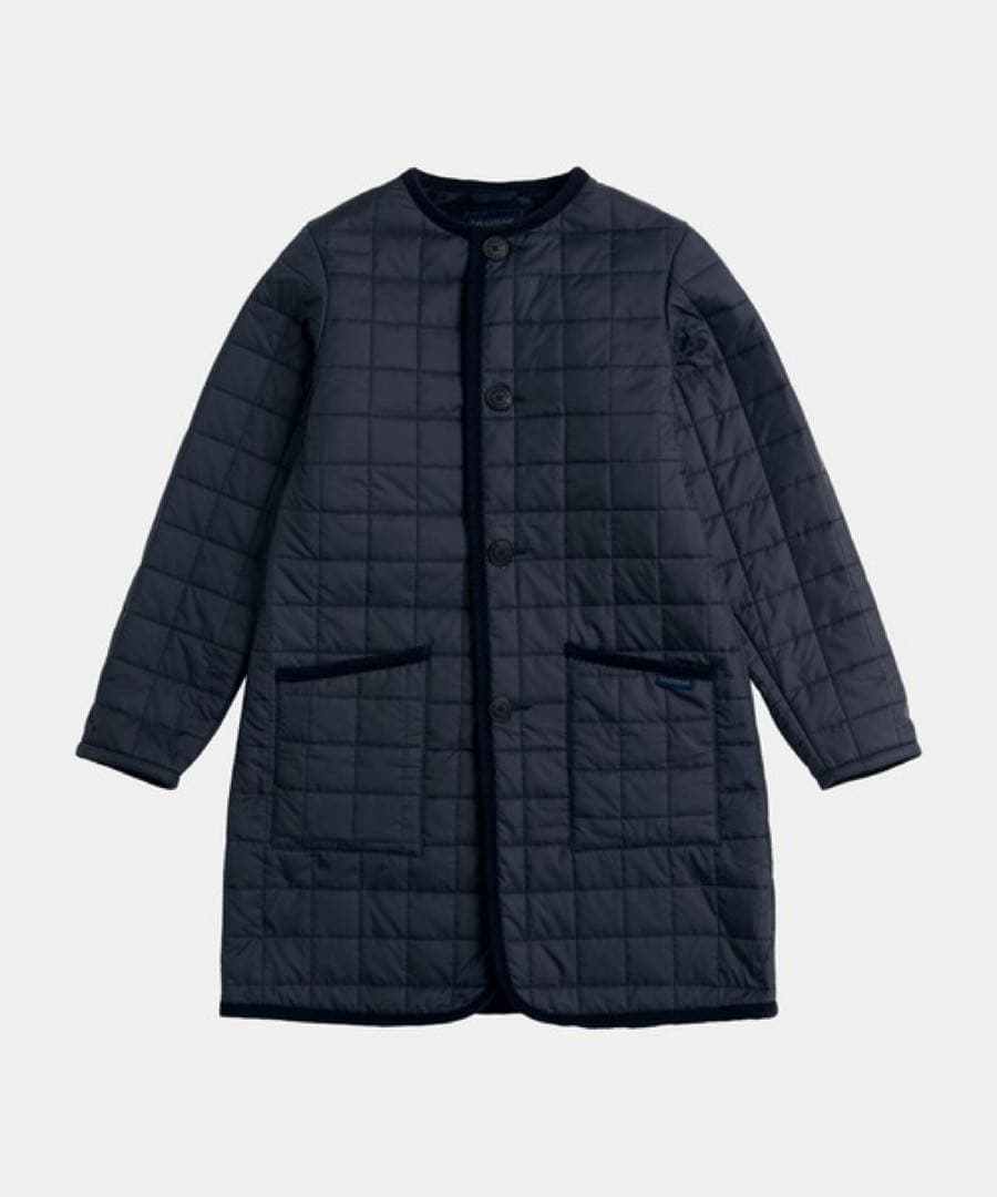 ジャケット・アウター LAVENSTER LONGLINE ROUND COLLAR COAT