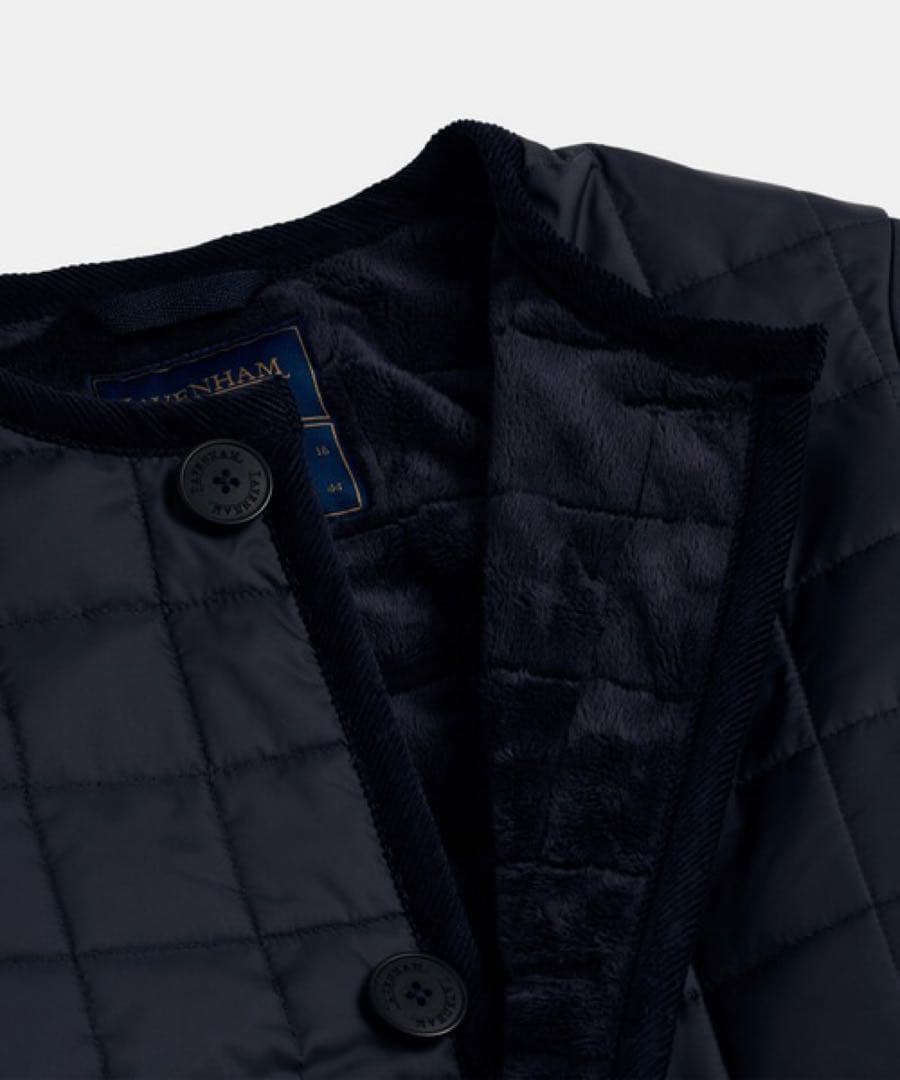 ジャケット・アウター LAVENSTER LONGLINE ROUND COLLAR COAT