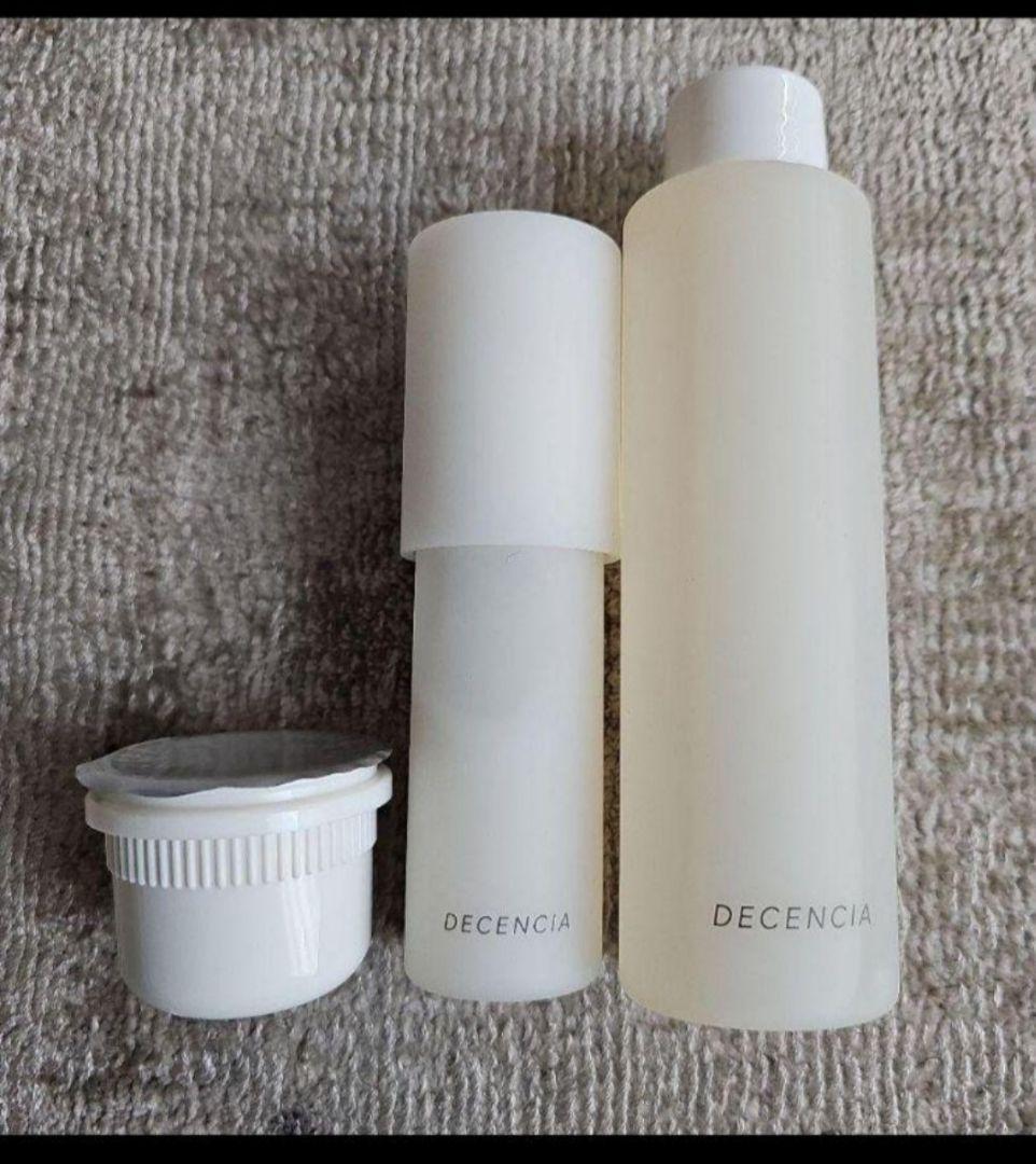 DECENCIA ローションリフィル 、モイスト、クリームリフィル３点セット