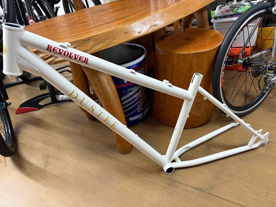 MTBマウンテンバイク フレーム DUSTEE REVOLVER ホワイト - メルカリ