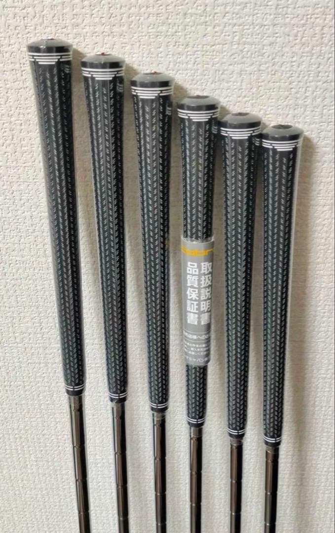 新品 コブラ Tec X Black アイアン 6本セット ダイナミックゴールド