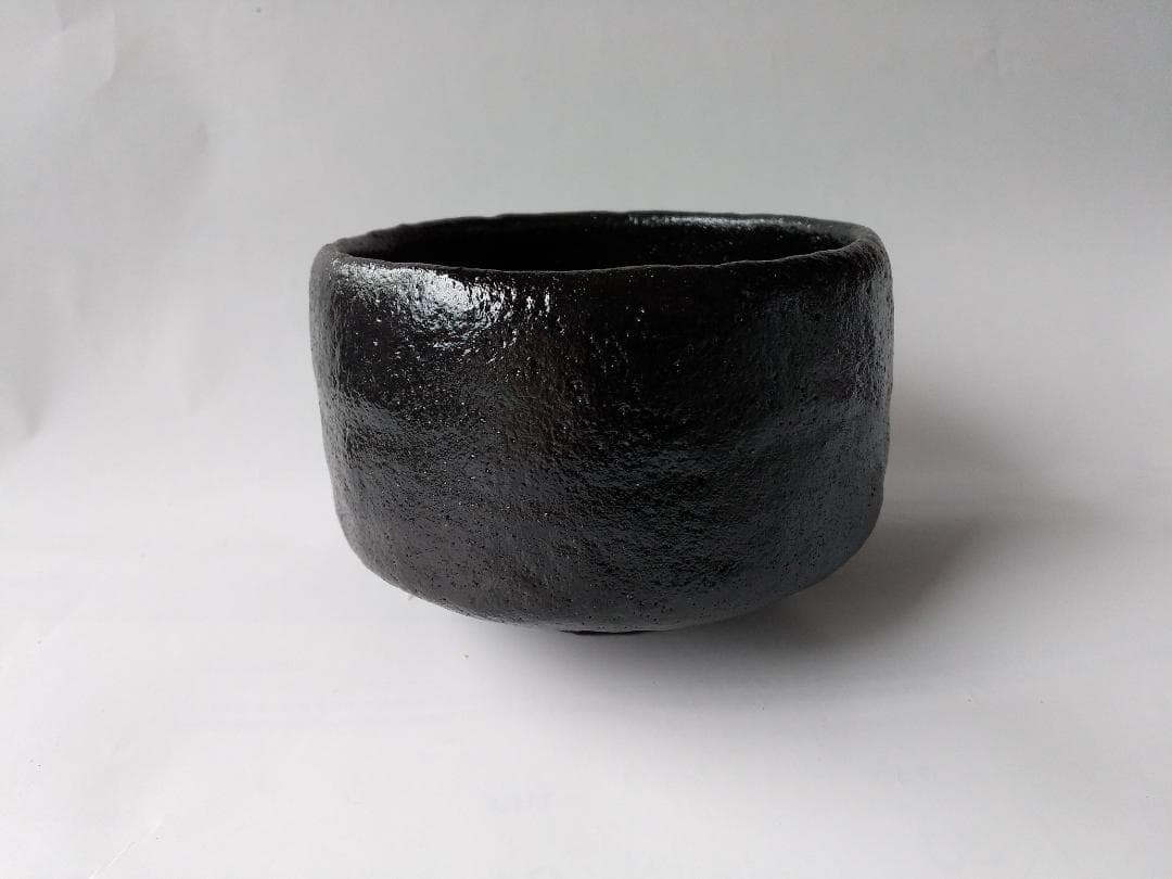 小西平内焼 太閤窯 原田聖龍 黒茶碗 共箱 黒楽茶道具 抹茶碗 茶碗 新品