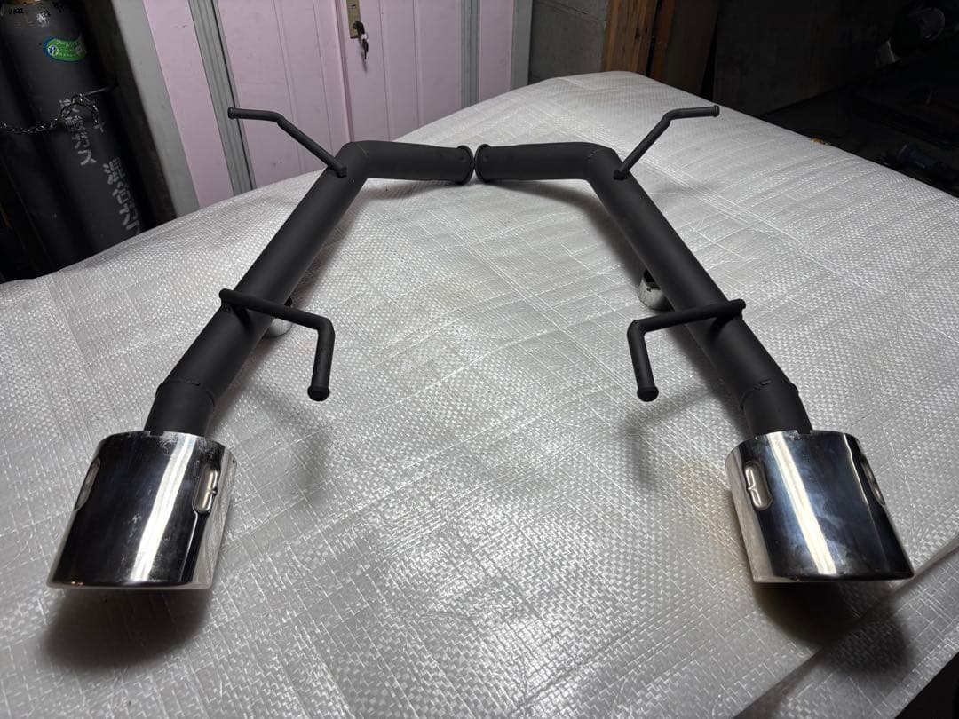 V36スカイラインセダン！ワンオフストレートマフラー！直管！ - メルカリ