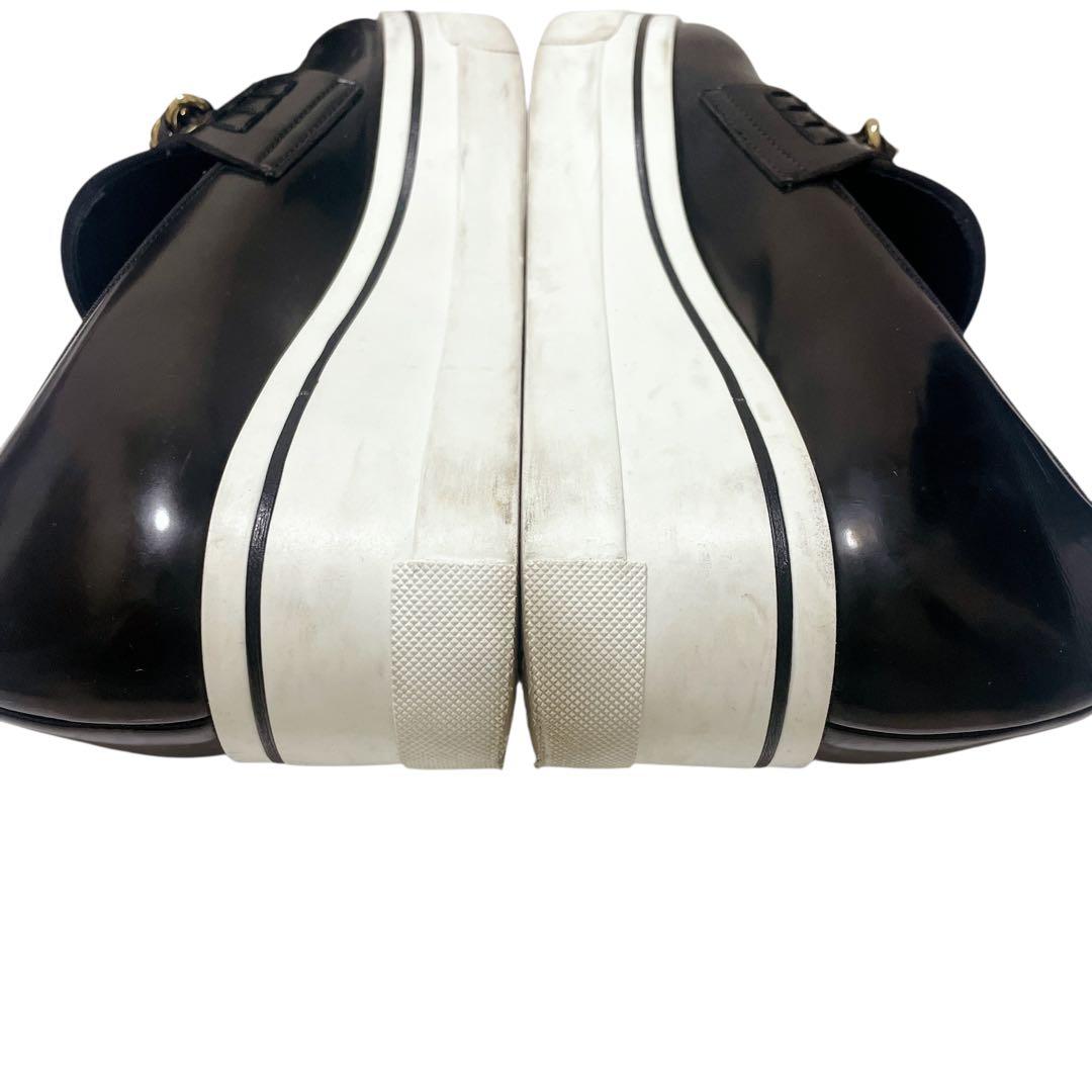 ステラマッカートニー　本革　ローファー　ブラック