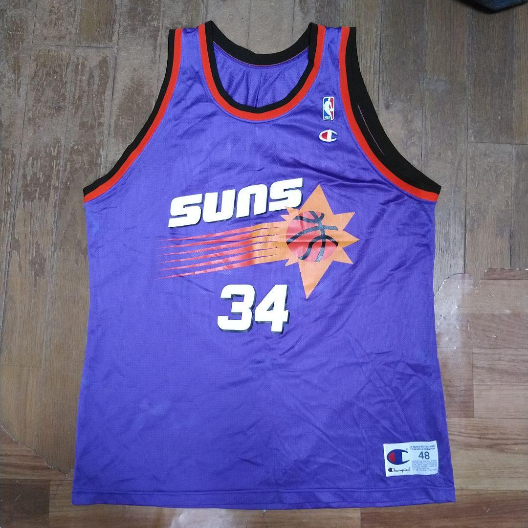 USA製NBAフェニックスサンズ背番号34チャールズバークレー2XLゲーム