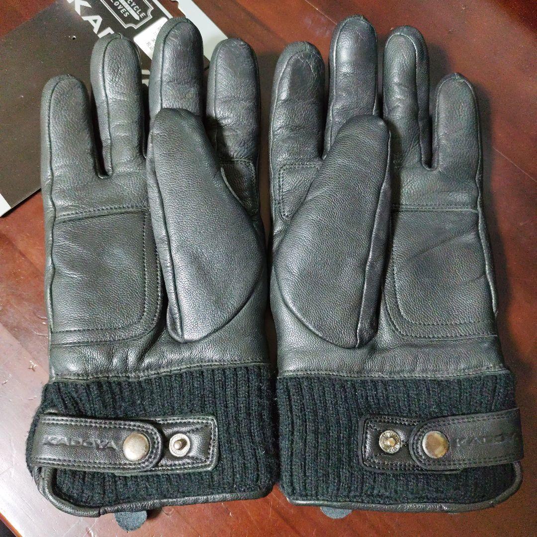 KADOYA RUGGEDMAN GLOVE / ブラック LL