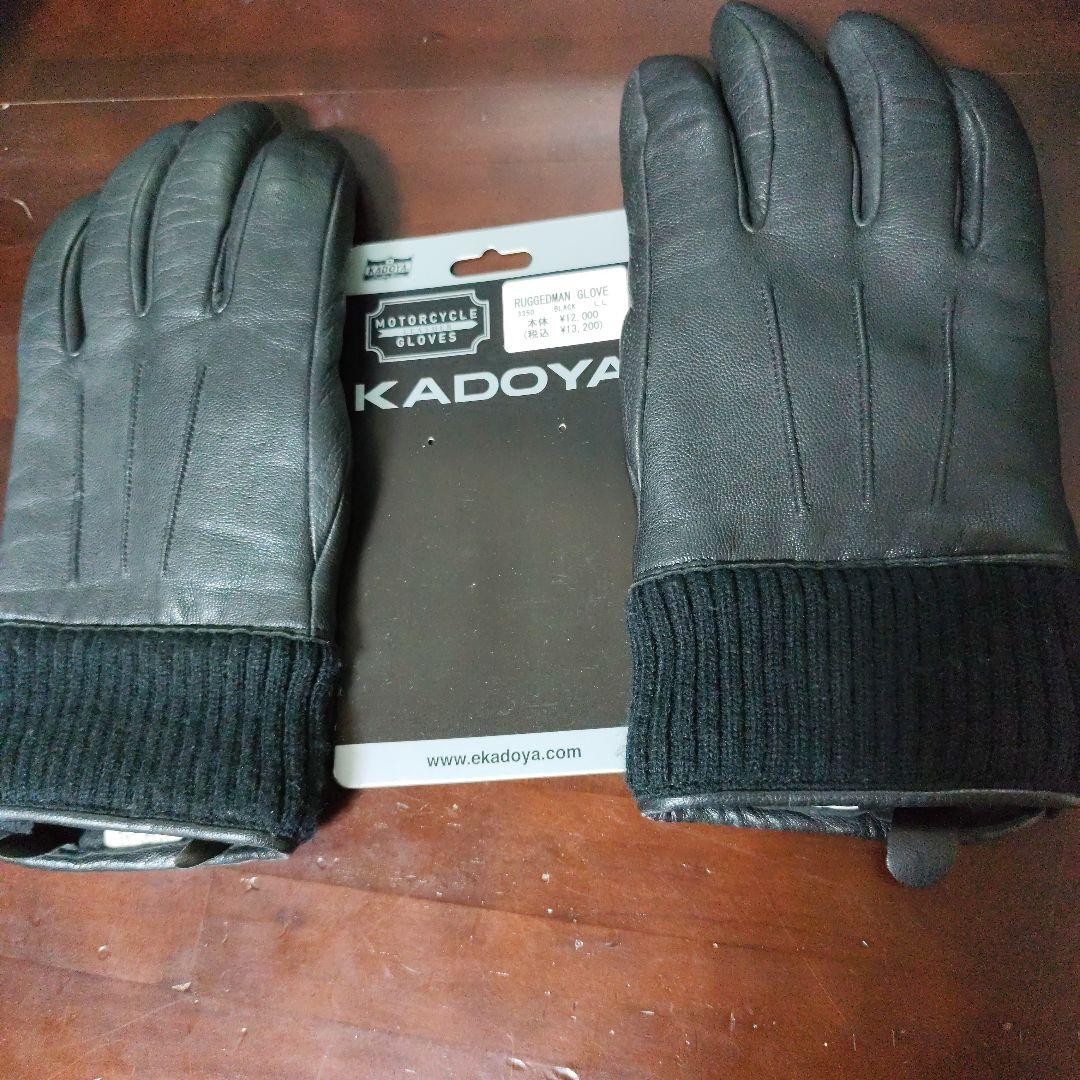KADOYA RUGGEDMAN GLOVE / ブラック LL