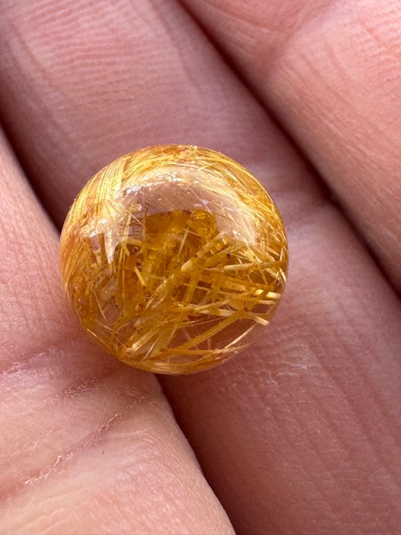 ⭐️ギッラギラのみっちみち❗️タイチンルチル 13mm 圧倒的な透明度です‼️