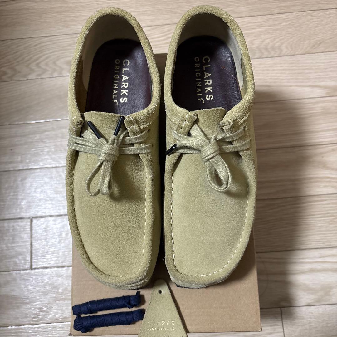 CLARKS クラークス ワラビー ベージュ 26.5cm