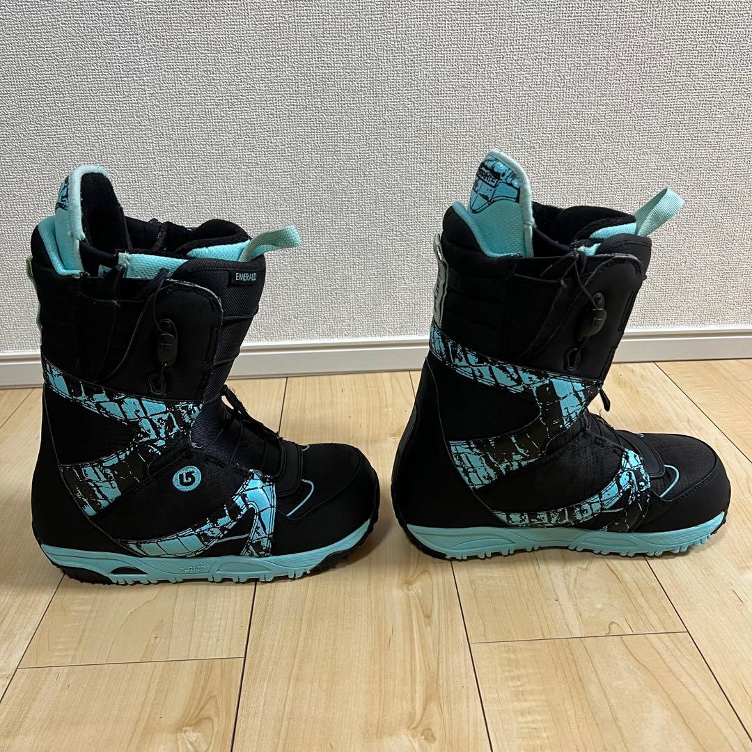 【即日発送】BURTON スノボEMERALD-ASIAN FIT 23.5cm