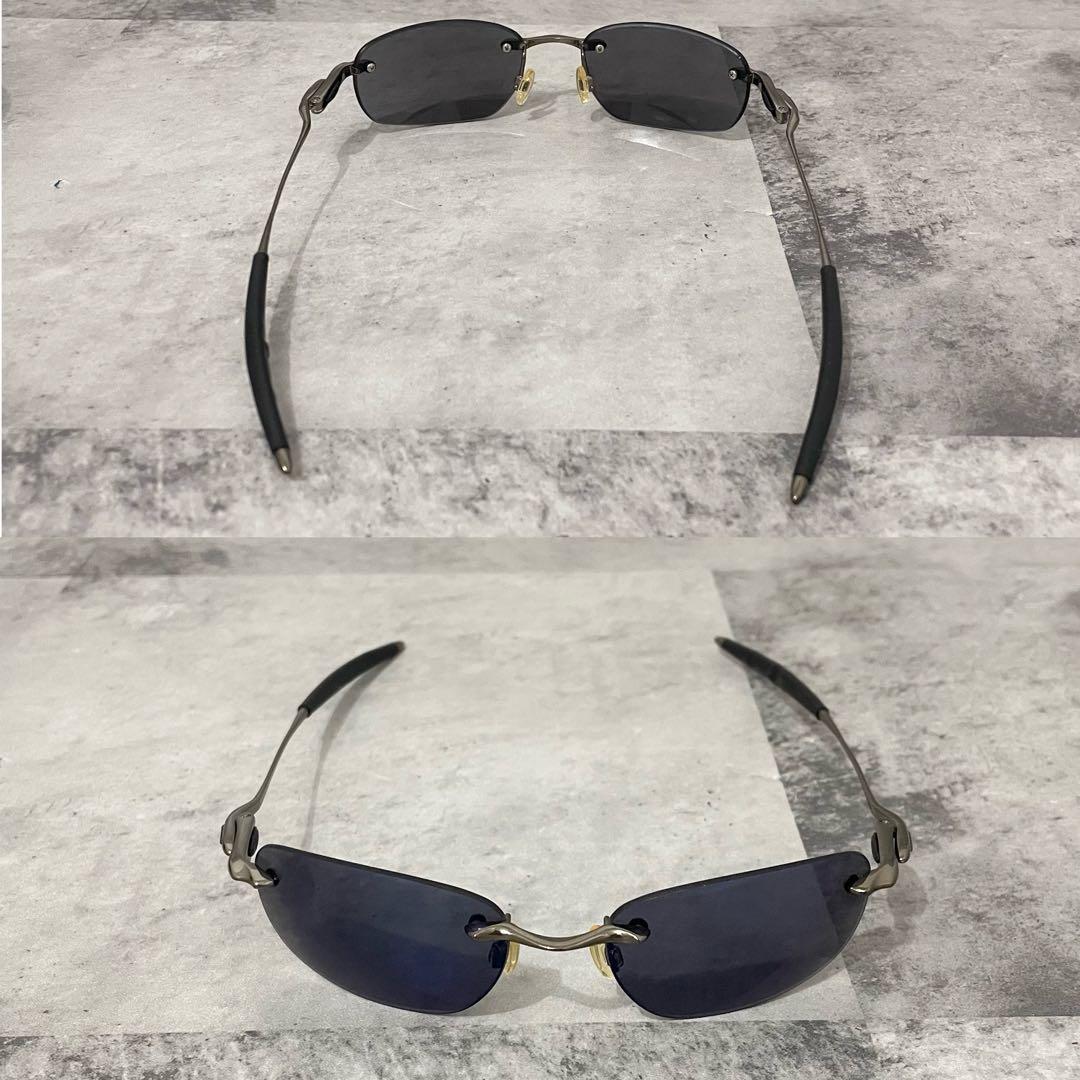 希少 OAKLEY オークリー Why 8 X-L サングラス リムレス