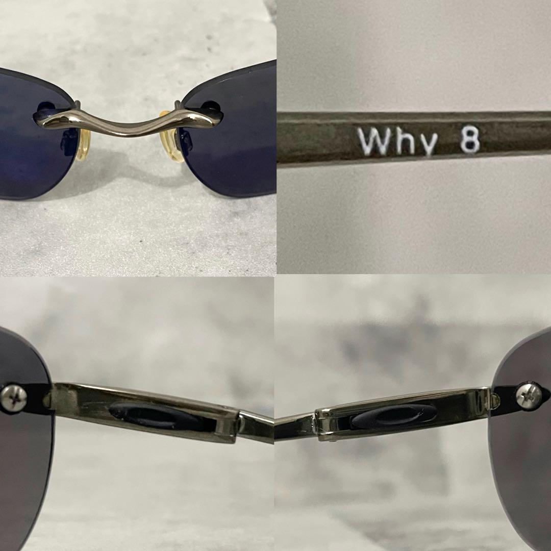 希少 OAKLEY オークリー Why 8 X-L サングラス リムレス