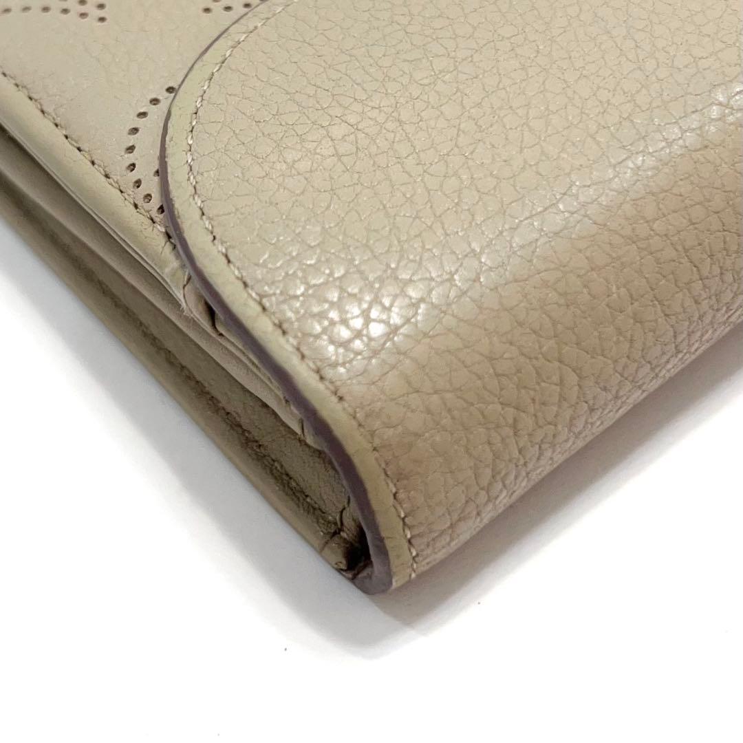 ルイヴィトン マヒナ ポルトフォイユ イリス 長財布 ベージュ M58088