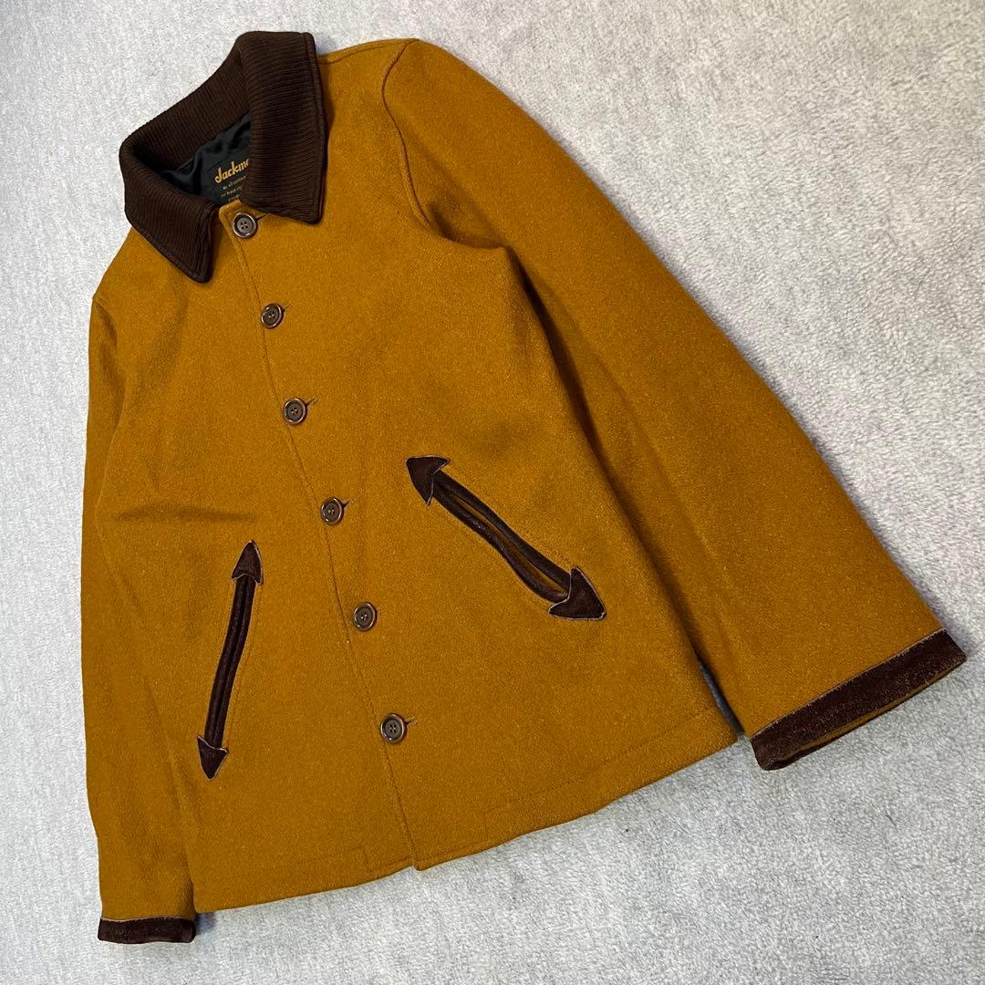 wilson USA製 アワード ジャケット ウール レザー 38 Mサイズ USA製