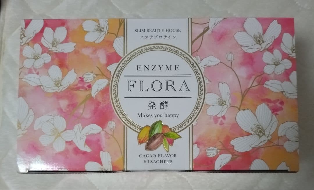 エンザイムフローラプロテイン カカオフレーバー 60サシェ①