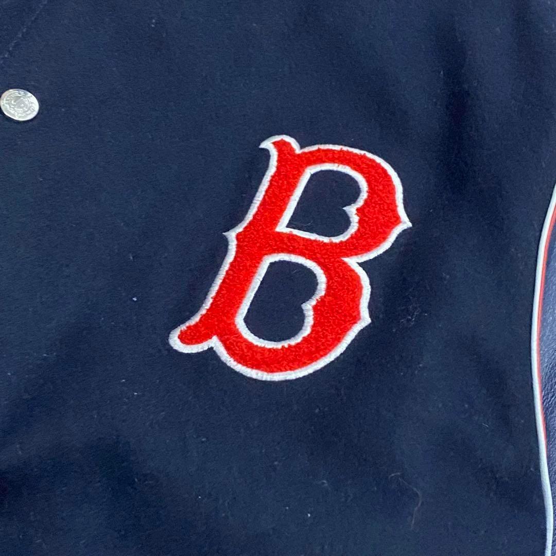 ジェフハミルトン リバーシブルアワードジャケット レッドソックス MLB