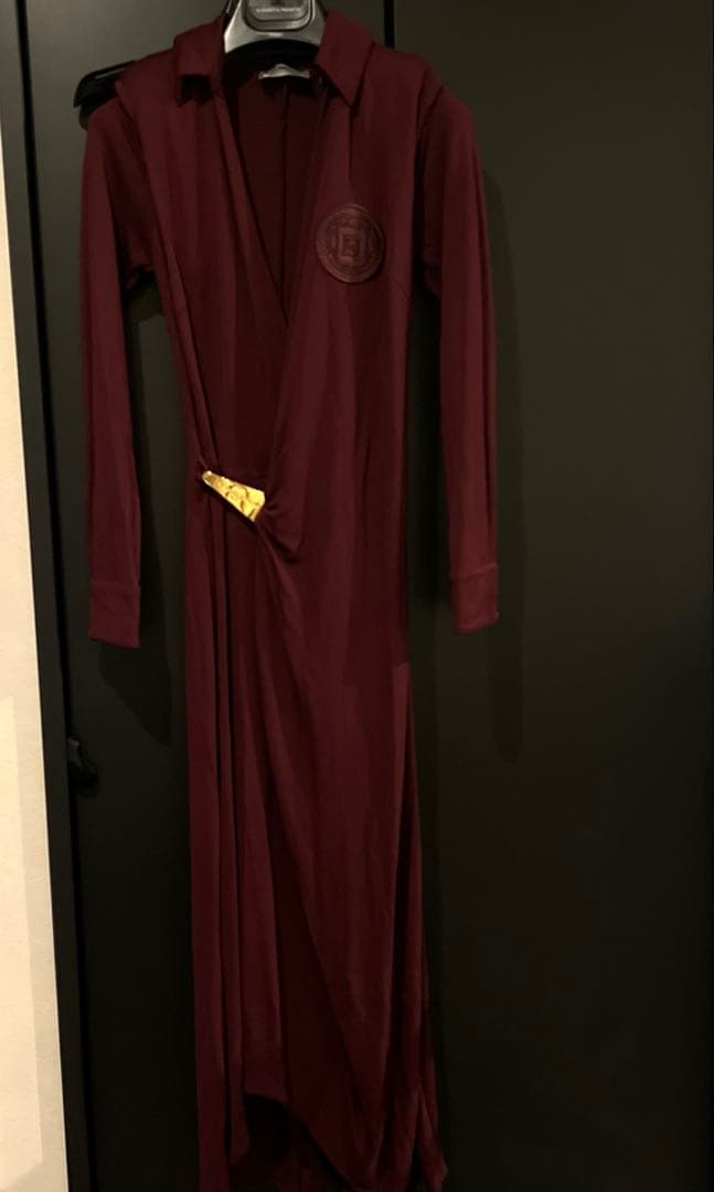 エリザベッタフランキ　ウエストデザインワンピース