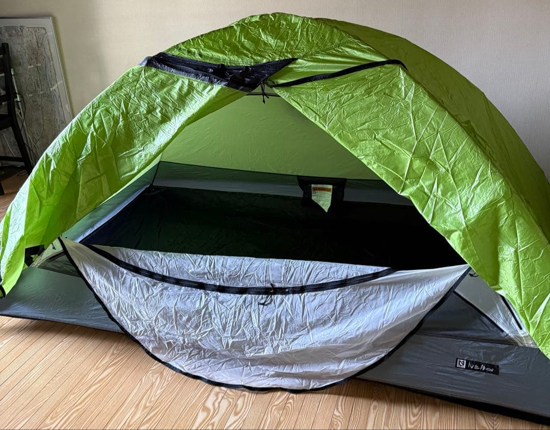 NEMO TANI 2P/ニーモタニ2P/2人用軽量山岳テント/フットプリント付