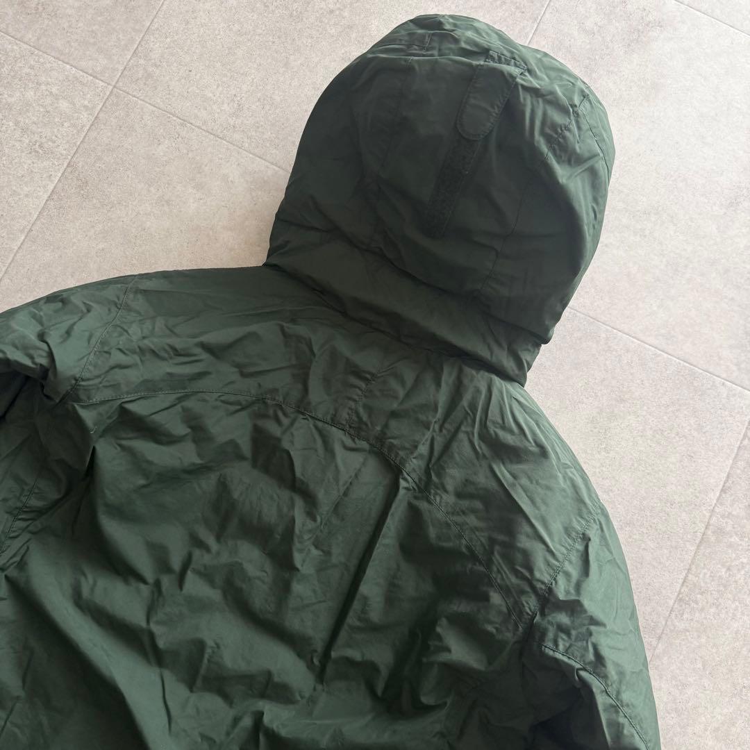 モンベル ダウンジャケット コロラドパーカ 緑 ベージュ系 M