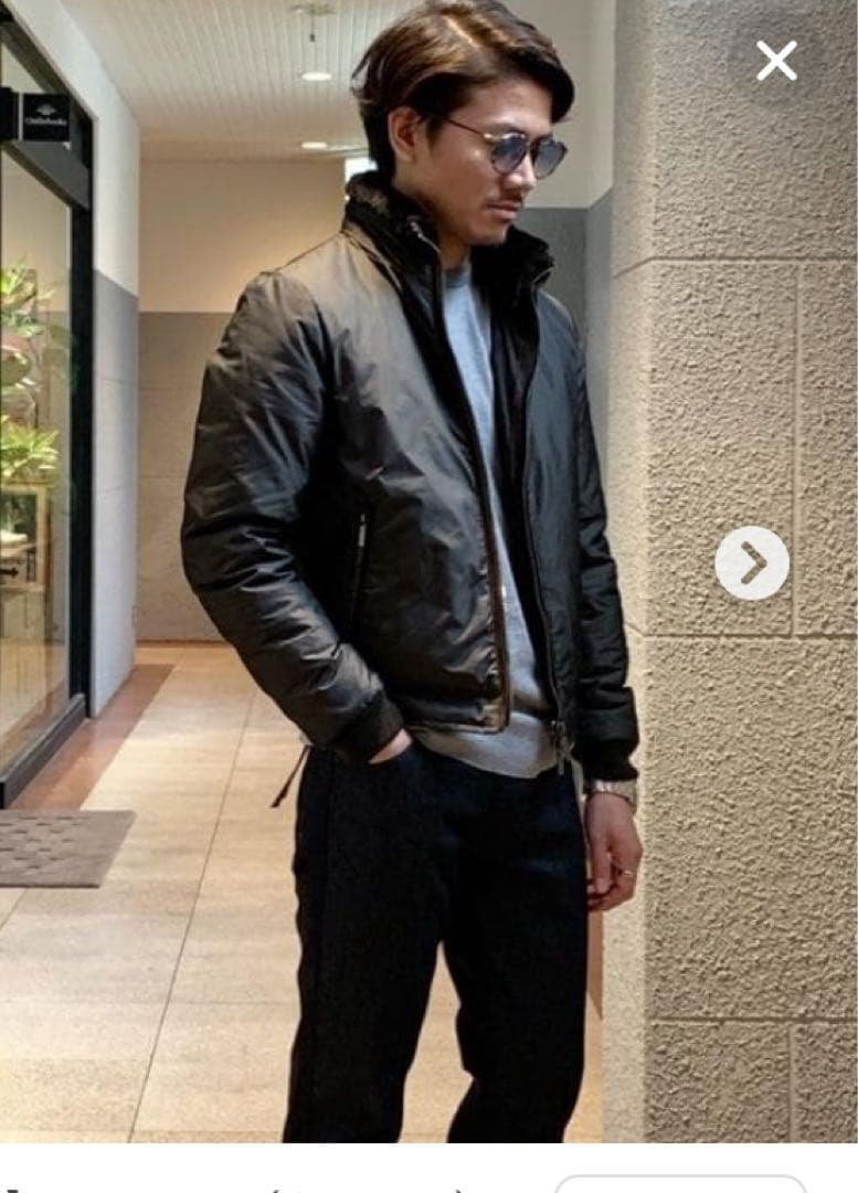 極美品MooRER チェロッティ　48 ダウンジャケット