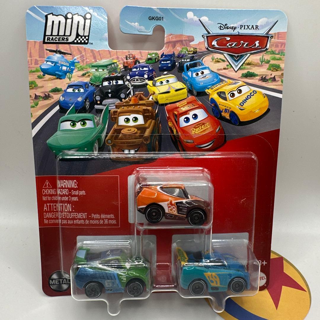 カーズ マテル カーズ3レーサー ミニレーサーズ 3台セット ミニカー