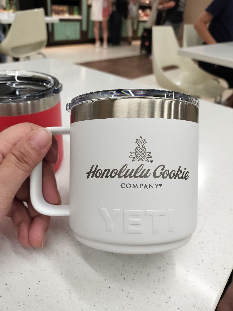 ☆新品未使用☆YETI×ホノルルクッキー マグカップ☆赤白セットで！限定