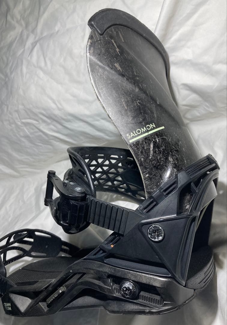 値下！カーボンハイバック高反応！SALOMON クォンタムバインディングMサイズ