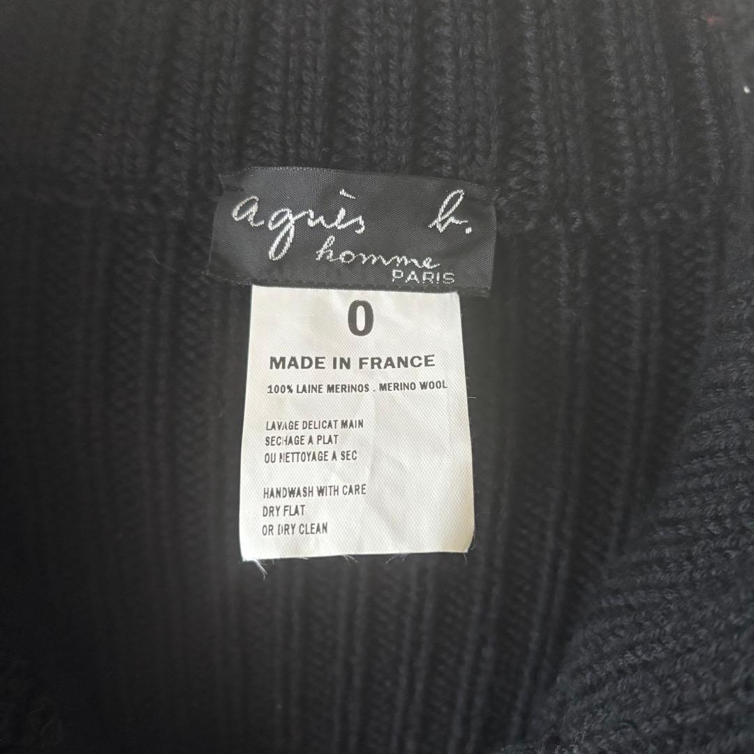 ク*み様 【美品】フランス製 アニエスベーオム 　ドライバーズニット　メリノウー