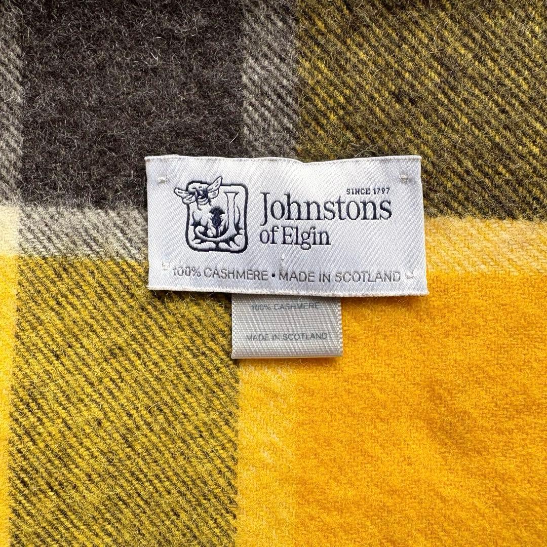 希少 Johnstons カシミヤストール トゥモローランド40周年記念★大判