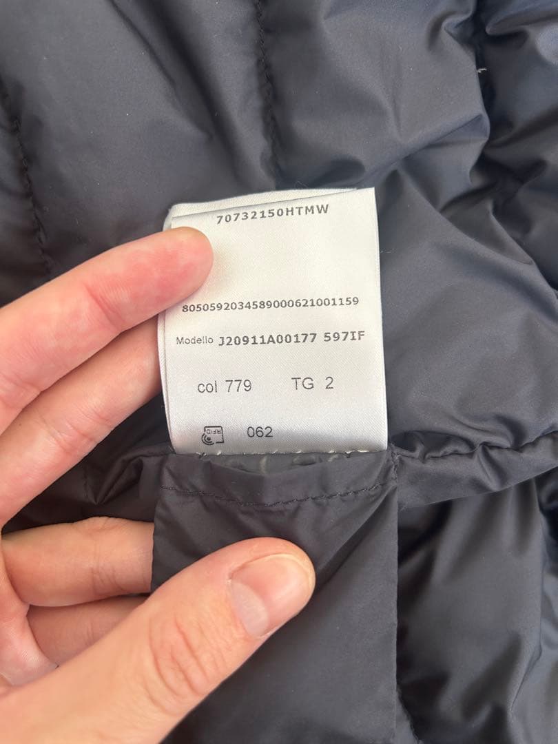 モンクレール Luserna ショートダウンジャケット サイズ2