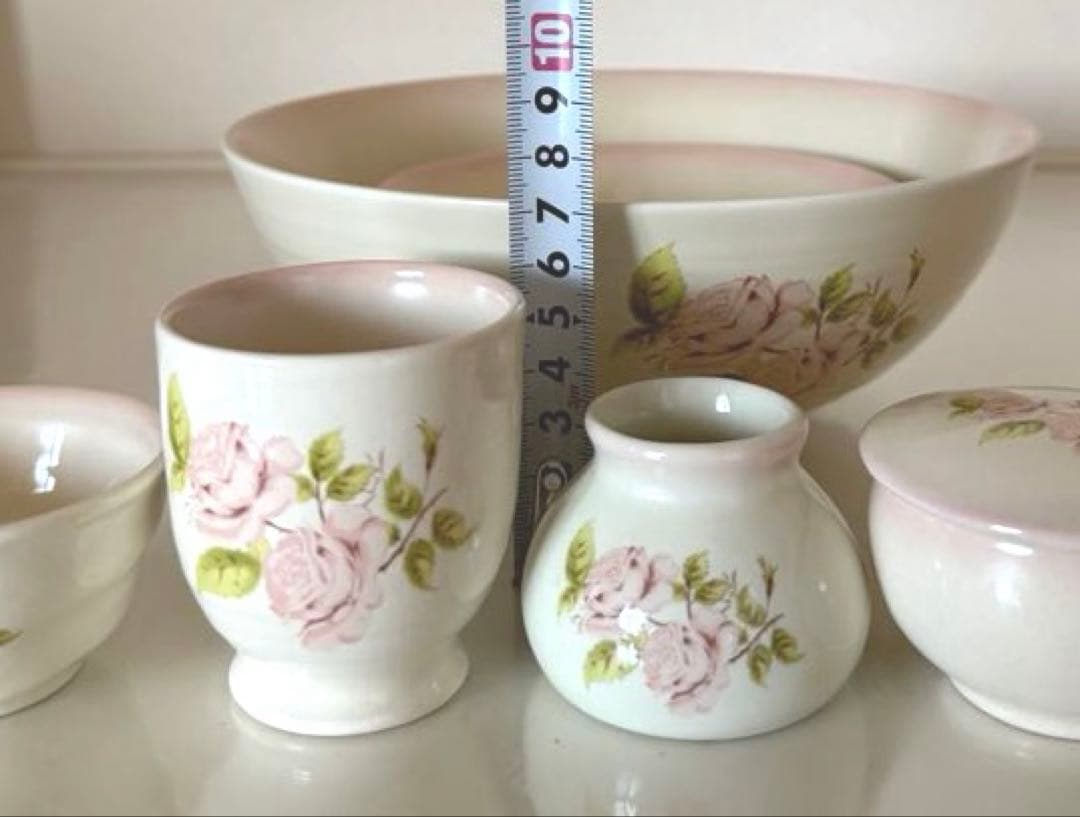 イマンダイアナローズ浪漫和陶器珍味＆薬味＆楊枝＆高台＆19鉢＆13