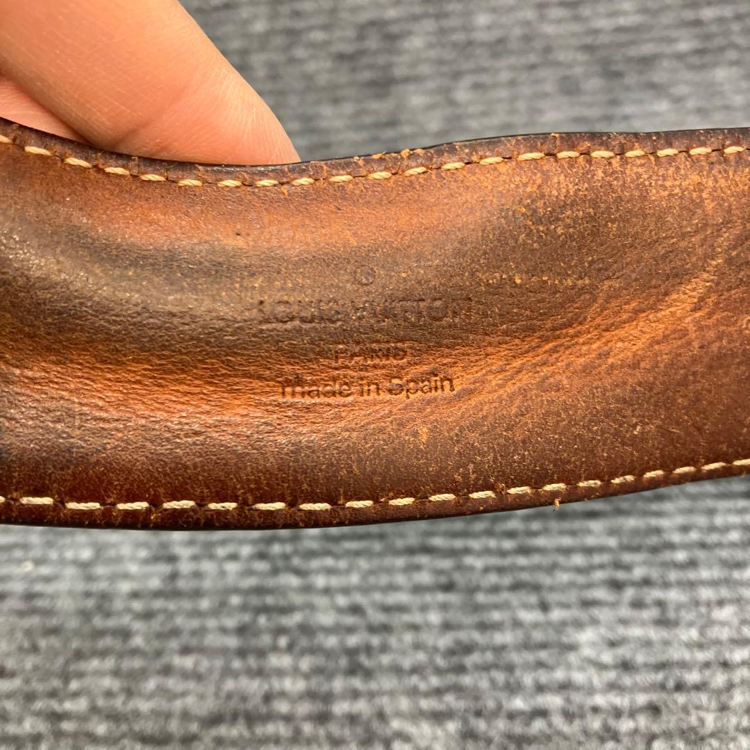 LOUIS VUITTON　ルイヴィトン　ベルト　サンチュール　ダミエ　4208